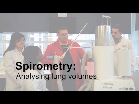 Physiology practical demonstrations - Spirometry