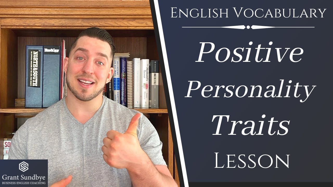 English Vocabulary: Positive Personality Traits