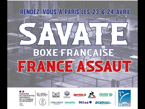 REPLAY : Finales - Championnat de France de Savate boxe française Assaut - Paris