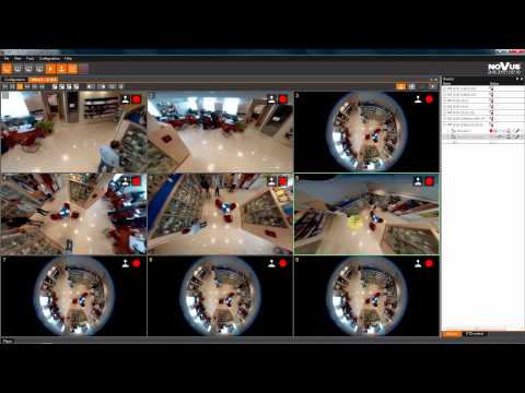 NOVUS 5 Mpx Fisheye IP camera