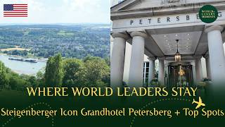 🇩🇪 Königswinter & Siebengebirge Germany | Top Sights & Steigenberger ICON Grandhotel Petersberg
