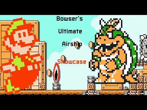 SMM1&2 Showcase: Bowser's Ultimate Airship Hard Original/DX