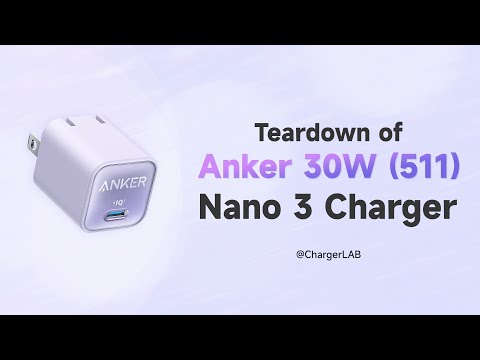 Anker 511 Nano IV White (30W) Зарядное устройство для iPhone iPad Android cмартфонов - фото 2 - id-p1868216796