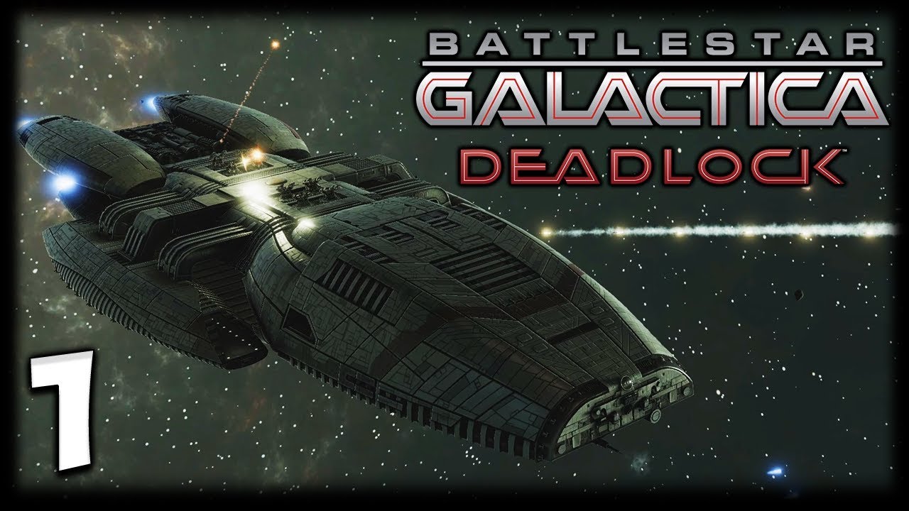 THE FIRST CYLON WAR! Battlestar Galactica Deadlock Gameplay #1