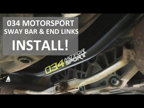How To Install Rear Sway Bar and End Links | B7 Audi A4