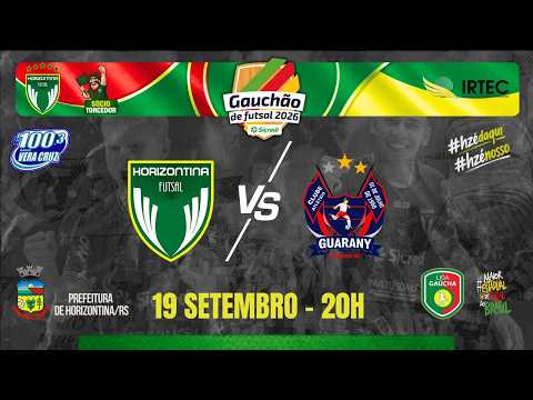 HORIZONTINA X GUARANY  - LIGA GAÚCHA