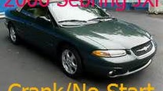 2000 Chrysler Sebring JXi No Spark