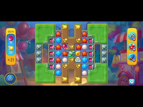 6673 6674 6675  Unlocking New Level #fishdom #playrix #Pretty Aqua Fishdom #Hard to Hard