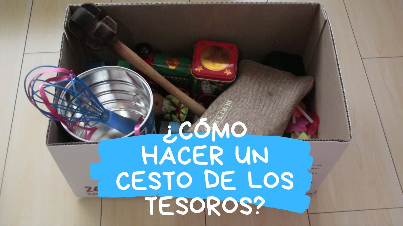 Watch ¿CÓMO HACER UN CESTO DE LOS TESOROS - Juego para bebés de +6/ How to make a Treasure Basket Now ¿CÓMO HACER UN CESTO DE LOS TESOROS - Juego para bebés de +6/ How to make a Treasure Basket