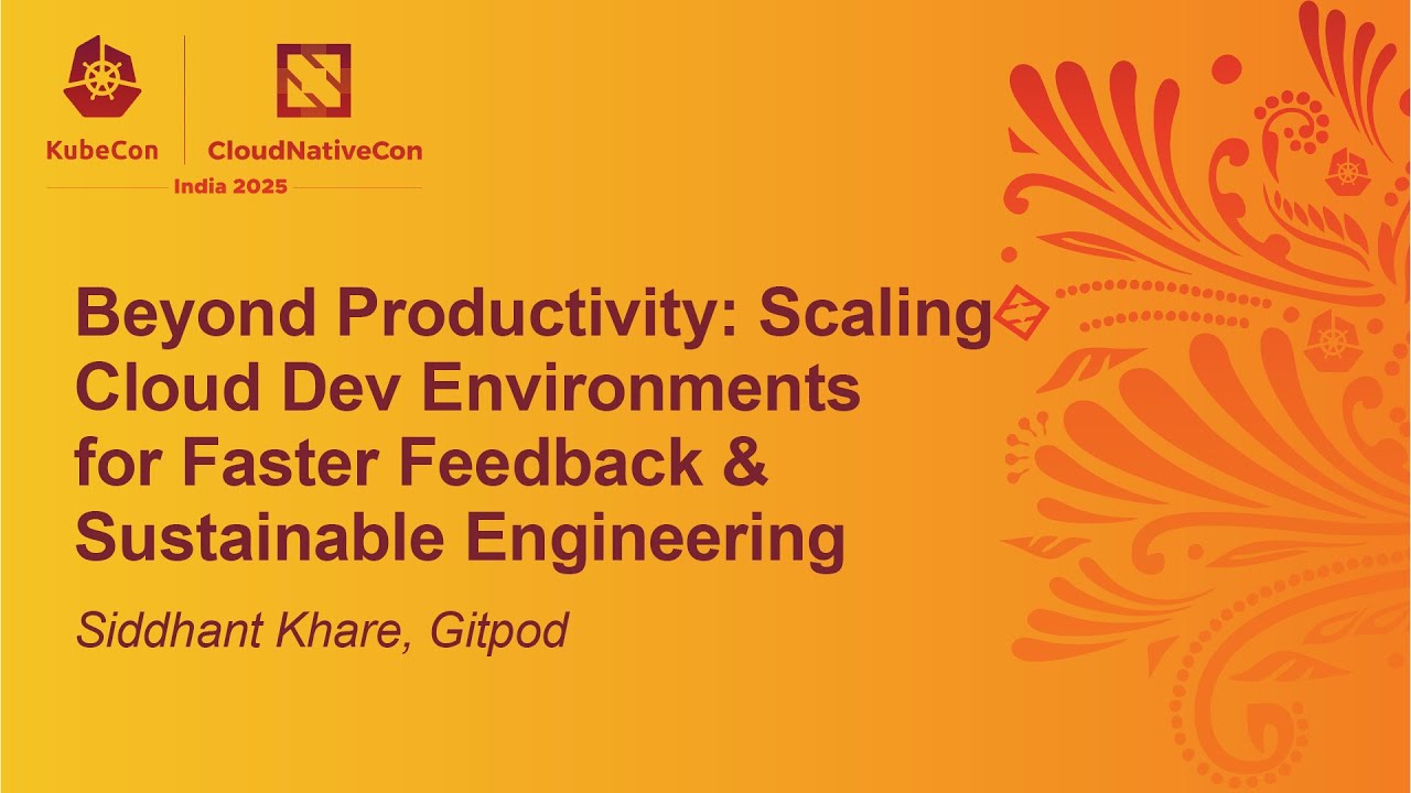 Beyond Productivity: Scaling Cloud Dev Environments