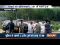 UP Crime: Mining Mafia flees with trucks of sand infront of police in Moradabad