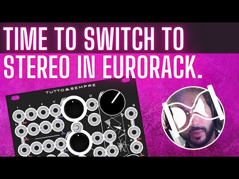 AN EURORACK STEREO PERFORMANCE MIXER? - "Why Did I Create This?" TUTTO&SEMPRE⎮JOLIN #eurorack