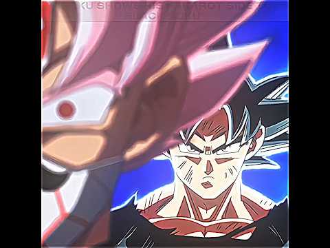 Goku vs Black Goku 🥶 | 🎵Nada Nada (ULTRA SLOWED) | Dragon Ball Super Heroes🗿| #shorts