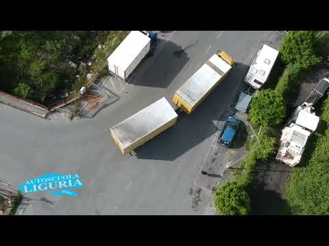 Dimostrazione esame pratico Patente CE Fase 2 (parte 3)