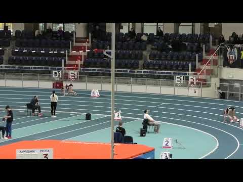 300m kobiet bieg 2 - Toruń 20230122