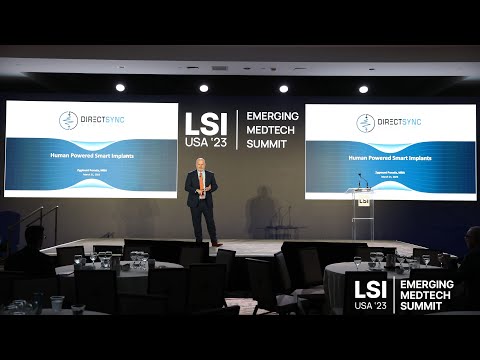 Zygmunt Porada Presents DirectSync Surgical at LSI USA '23