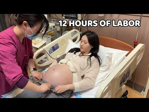 Естественные роды, 12 часов моментов, когда я была в полном восторге! 2