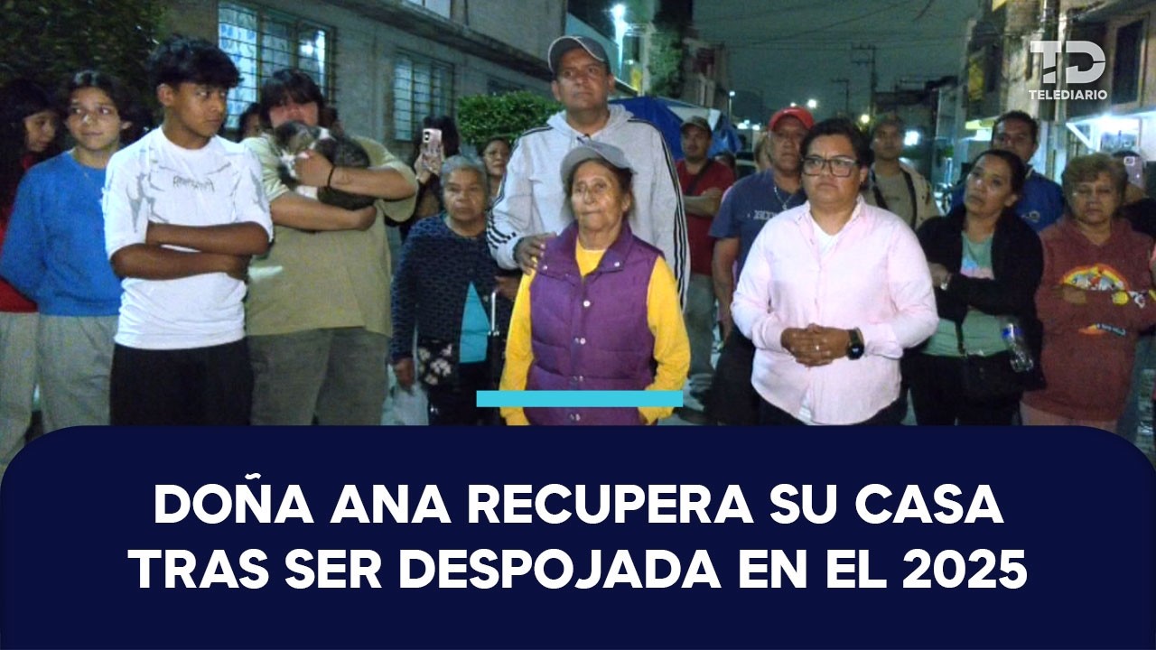 Doña Ana, de 80 años, recupera su casa despojada desde 2025 en Chimalhuacán, Edomex