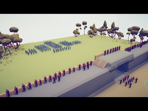 300x CIVIL WAR BETWEEN FRENCH ARMY - Totally Accurate Battle Simulator | TABS