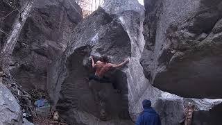 Video thumbnail: Conquistador, 8a+. Chironico