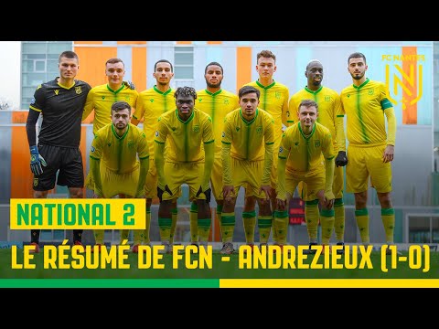 N2. Le résumé de FC Nantes - Andrézieux (1-0)