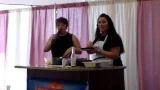 Womens expo cooking demo 2014