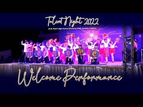 Welcome Performance By St. Paul's English High School | Talent Evening 2022