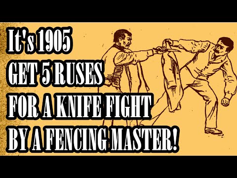 Dirty tricks to win a knife fight by Emil André - defense de la rue