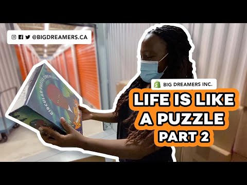 VLOG 4 - Part 2 | Life is Like a Puzzle | Studio Vlog, Day in the Life of a Small Business Owner
