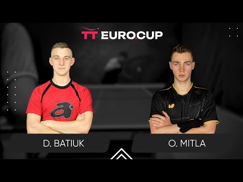 23:15 Dmytro Batiuk - Oleksii Mitla 15.11.2024 TT Euro.Cup Ukraine Master. TABLE 3