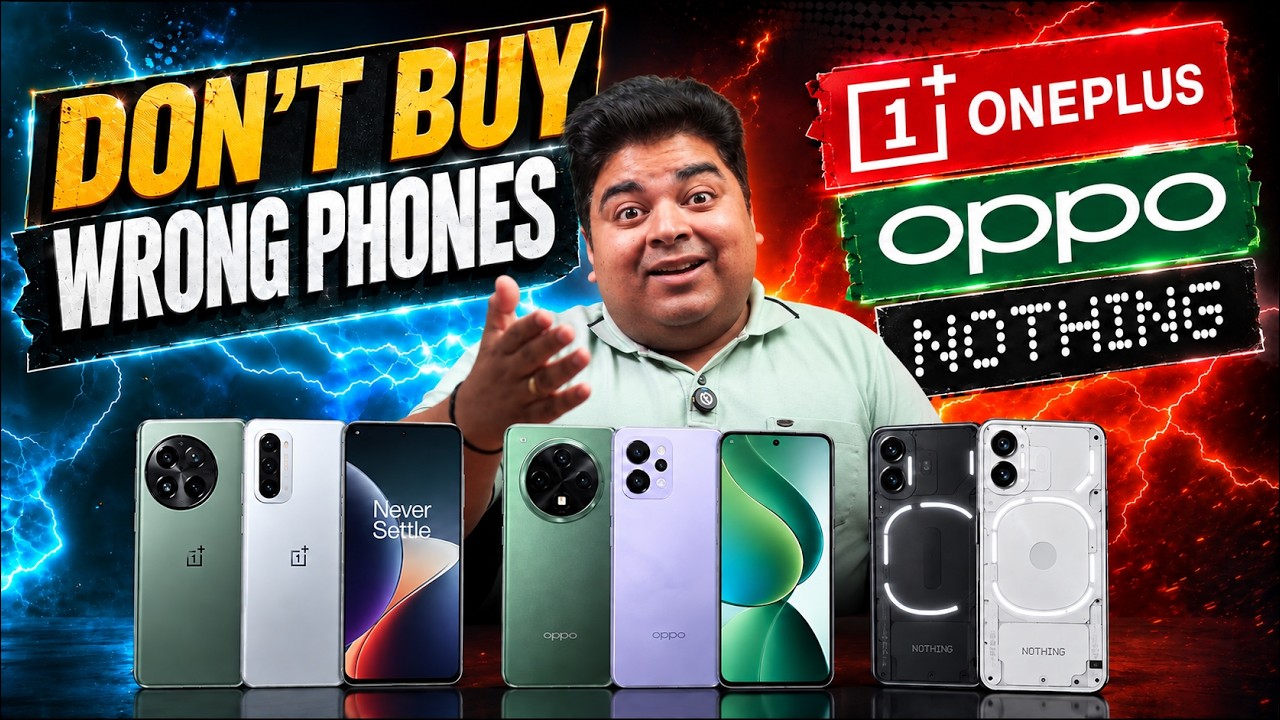 BEST & WORST ONEPLUS, OPPO & NOTHING PHONES | BUY or AVOID? | PART-5