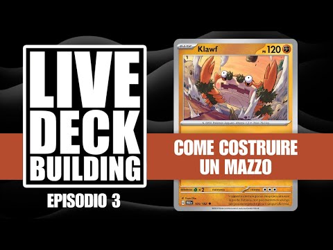 Come costruire un mazzo di carte Pokémon DA ZERO | Klawf Electrode di Hisui V | Live Deckbuilding #3