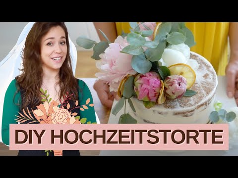 DIY Hochzeitstorte: Gestalte deine eigene schöne Torte zu Hause! 👰🏽‍♀️💐🍰