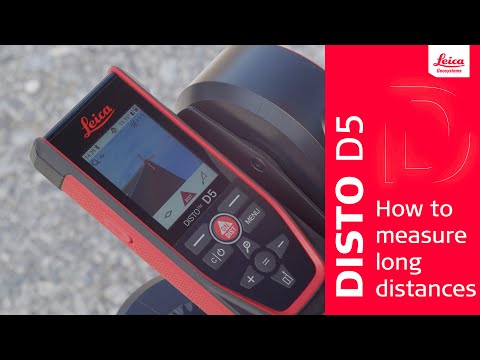 Leica DISTO™ D5 - How to measure long distances? Strong outdoor measuring tool (2024)
