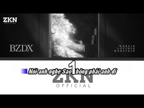 Karaoke Bước Za Đi Xa - Wxrdie (prod. by Lucin3x & Marlykid) | ZKN Music