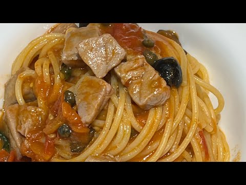 Spaghetti con Tonno Fresco 😍