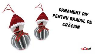 DIY Ornament pentru Bradul de Crăciun 