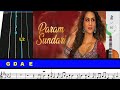 Param Sundari Kriti Sanon Keyboard Violin Notes Arr By Violinist Sibin L V4 Violin L Shreya Ghoshal