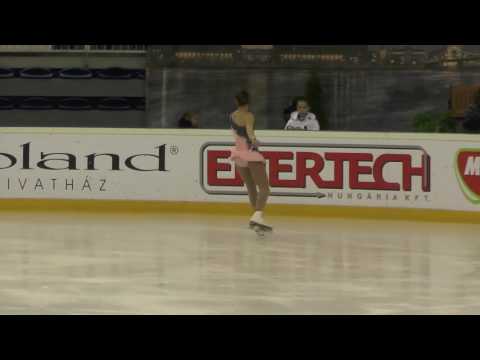 2016 Santa Claus Cup: Lilla BRISTYÁN (HUN) - FS Basic Novice A GIRLS 2003-2004, Free skating