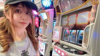 まりるん、ライブ配信中！ATIME須磨パティオ店様にて【スマスロマギアレコード】
