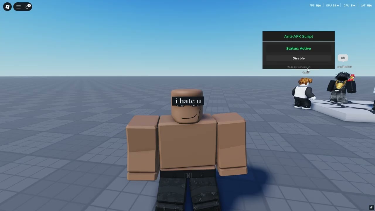 Roblox Anti-AFK Script – Updated Version