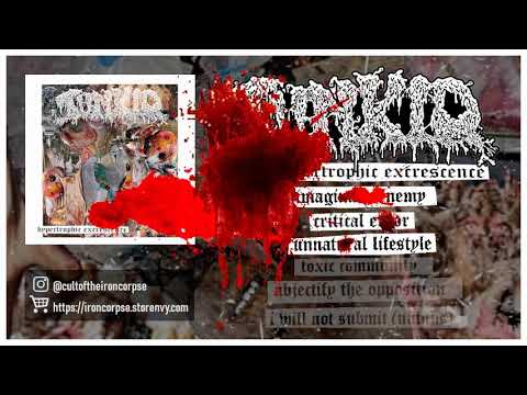 TUNKIO "Hypertrophic Excrescence" (Official EP Full Stream) IRON CORPSE