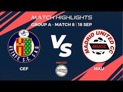 Match 8 - GEF vs MAU | Highlights | FanCode ECS Spain, 2022 Day 2 | ECT22.062