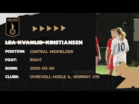 Lea K. - CM - Fall 2024 - Norway U19 elite league