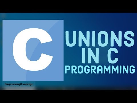 C Programming Tutorial for Beginners 26 - Union in C Programming