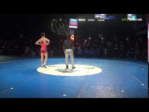 Junior FS 160 5th Place - Andrew Merola (NJ) vs. Jake Allar (MN)