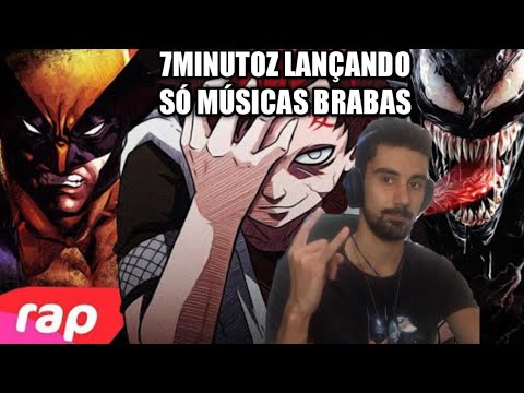 REACT 2 EM 1 Rap do Gaara, Venom e Wolverine - ANIMAL e Lucas A.R.T. - IRON MAN (7Minutoz)