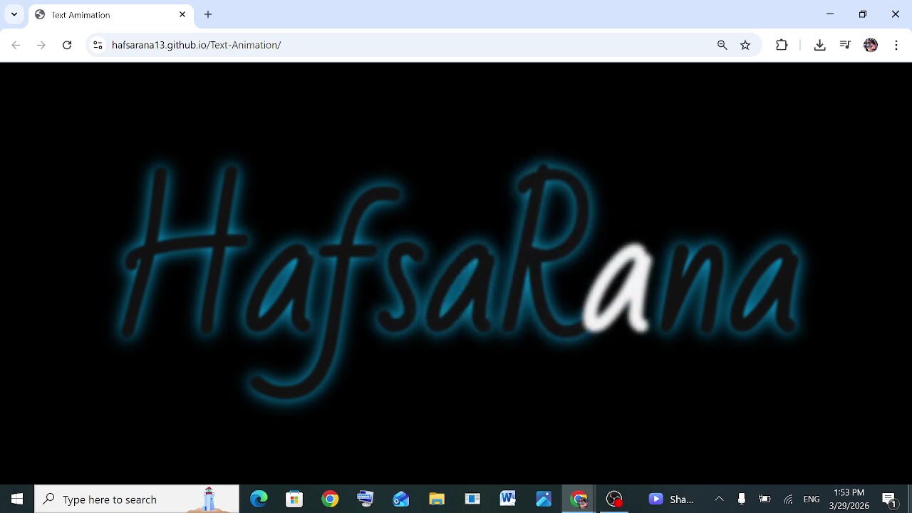 Text Animation Using HTML CSS & JavaScript | Animated Text Effects
