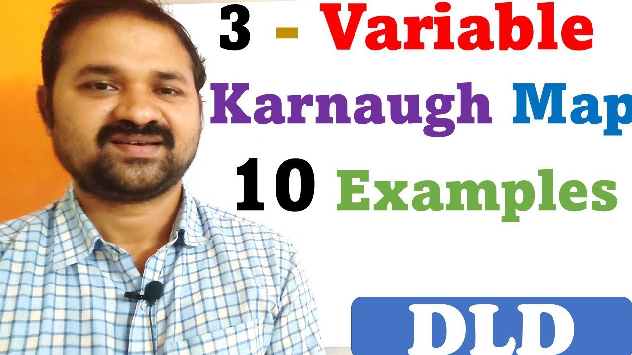 Three  Variable Karnaugh Map  | 3 -Variable K-Map | Simplification of Boolean Expressions | DLD | DE