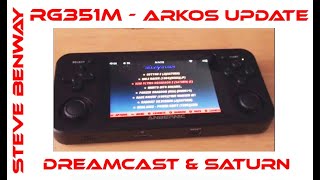 RG351M / ArkOS Update - Dreamcast & Saturn emulation performance improvements
